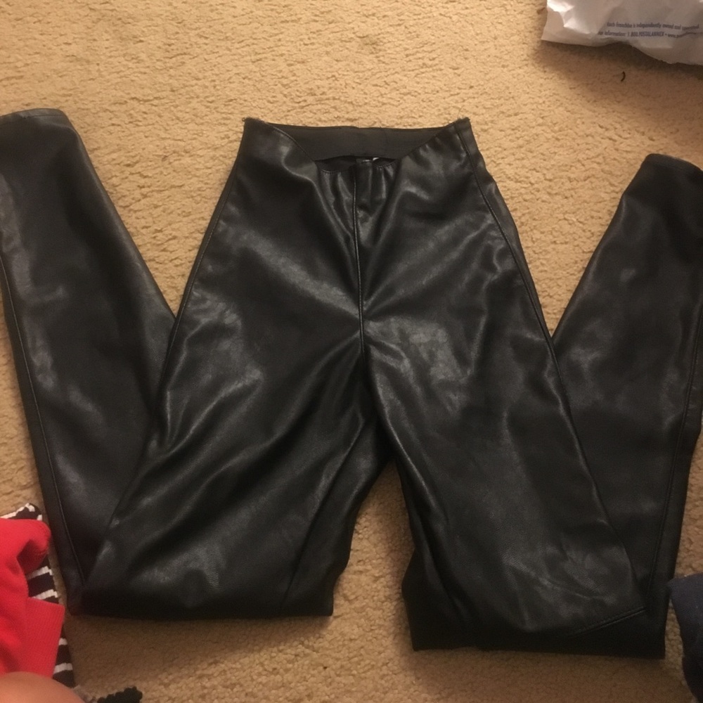 Leather pants